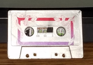 The other side of the Slasher Studios cassette tape.